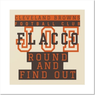 Joe Flacco  round and find out Posters and Art